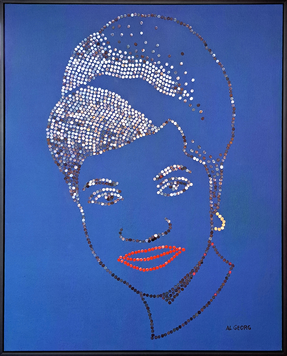 Special artistic work Marie José Sombo. Al Georg 2025.