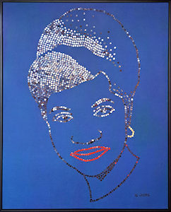 Special artistic work Marie José Sombo. Al Georg 2025.